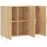  Komoda boja hrasta sonome 90x34x80 cm od konstruiranog drva | shoptok.hr