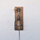 Opviq Pp167 woodenblack wall lamp | ePonuda.com