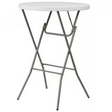  Sklopivi sto 800x1100 mm, Okrugli, Beli | Eponuda.com