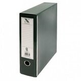 NANO Registrator s kutijom, A4, 8 cm, plastificirani, s metalnim letvicama, , zeleni | shoptok.hr