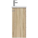 Kupaonski umivaonik s sudoperom Hrast sonoma 42 x 40 x 84,5 cm | shoptok.hr