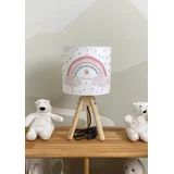 Dečija stona lampa Duga, Bela