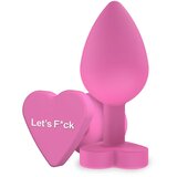 Toyjoy Let's Fuck Buttplug Pink | shoptok.hr