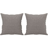  Sedežna garnitura z vzglavniki 2-delna taupe blago, (20910701) | Shoptok.si