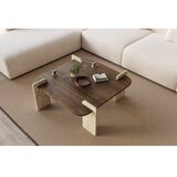 Hanah home sto za kafu afrolli walnut travertine | ePonuda.com