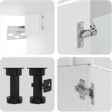  11-dijelni set kuhinjskih elemenata "Lucca" izrađeno drvo | shoptok.hr