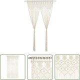  The Living Store Zavesa makrame 140x240 cm bombaž - Zavesa, (21744205) | Shoptok.si