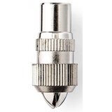 Nedis CSGP40922ME IEC zenski konektor, Nickel Plated, 75ohm, 7mm (pakovanje 2kom) | ePonuda.com