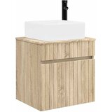  Umivaonik s policom za zid Hrast sonoma 49 x 41 x 63 cm | shoptok.hr