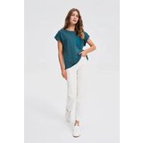 Marisse Dark Green T-Shirt With Pocket | shoptok.hr