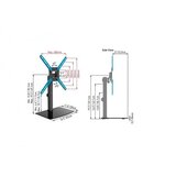 Barkan namizno stojalo za TV S320 (29 - 56&quot;) | Shoptok.si