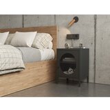 Marckeric Crni metalni noćni ormarić Diora – | shoptok.hr