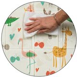 Petite&Mars Dvostrana podloga za igru Campy, Animals&Hexagon 130x200 cm | shoptok.hr