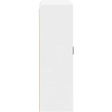 vidaXL Zidni kuhinjski ormarić s policom Zidne Bijelo 80 x 31 x 100 cm | shoptok.hr