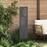  Privatnost u vrtu Antracit 32 x 140 cm Hladno valjana čelična | shoptok.hr