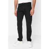 Trendyol Men's Black StraightFit Jeans Cene