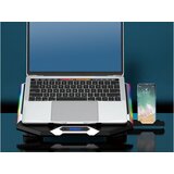 Conceptronic THYIA01B podloga za hlađenje prijenosnog računala 43,2 cm (17") Sivo | shoptok.hr