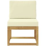  Set vanjskih sofa Bijela i krem 59 x 63 x 73 cm | shoptok.hr
