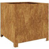 Maison Chic Cvetlično korito - Cvetlični Lonec 50x50x50 cm Vremensko odporno jeklo, (21790213) | Shoptok.si
