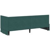  Kutni krevetni okvir s madracem 2 kom. Tamnozelena 80 x 200 cm | Shoptok.si
