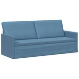  Set sofe 2 pcs Plava Kordura tekstil - Plava 1-sjedalni + 3-sjedalni (180 cm) | shoptok.hr