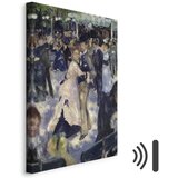  Slika - Pierre-Auguste Renoir – Le Moulin de la Galette detail of the dancers 40x60 Akustična | shoptok.hr