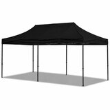 Lean Toys Vrtni šotor Express Catering, komercialni paviljon, črne barve, 3x6 M | Shoptok.si