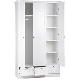MID.YOU omara s klasičnimi vrati, bela | Shoptok.si