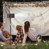 POLESTO Kovinsko Stojalo za Projektor z Nastavljivo Višino 50–125 cm, z 360° Vrtenjem | Shoptok.si