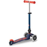  otroški zložljivi skiro mini deluxe led navy blue | Shoptok.si
