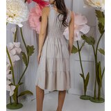 Gemre Beige spaghetti strap dress Masaew | Shoptok.si
