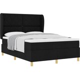  Krevet s opruga kutije s uzglavljem Crna 200 x 160 cm tkanina | shoptok.hr