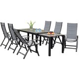 Gardenson Vrtni Set Florenz, 7-Delno, Izvlečna Miza Cene