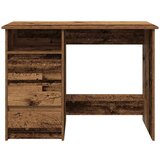 vidaXL Pisalna miza starinski les 102x50x75 cm inženirski les | Shoptok.si