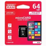 Goodram SPOMINSKA KARTICA 64GB micro SD 2v1 60MB/s cene