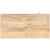 vidaXL Mizica za ličenje 100x50x76 cm trden mangov les | Shoptok.si