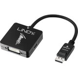 Lindy 41028 DisplayPort / HDMI / VGA / DVI pretvarač [1x muški konektor DisplayPort - 3x ženski konektor HDMI, ženski ko | Eponuda.ba