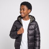 Guess POLYESTER HOODED LS PUFFER JACKET Crna | shoptok.hr