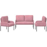  Setovi sofa 3 pcs Ružičasta 115 x 56 x 80 cm Šperploča | Eponuda.ba