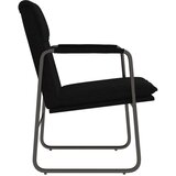  Počivalnik črn 55x64x80 cm blago, (20821679) | Shoptok.si