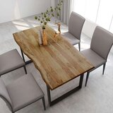 vidaXL blagovaonski stol 160 x 80 x 76 cm od masivnog bagremovog drva | shoptok.hr