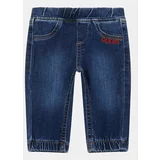 Guess Jeans hlače I4YA00 D4CA0 Mornarsko modra Relaxed Fit