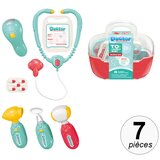 TechKidz 7-delni zdravniški kov?ek s svetlobnimi u?inki za otroke, Vodno zelena, (21552275) | Shoptok.si