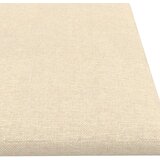  Zidna uzglavlja 12 pcs Krema 60 x 15 cm tkanina | shoptok.hr