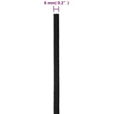  Brodski konop tamnocrni 6 mm 50 m od polipropilena | shoptok.hr