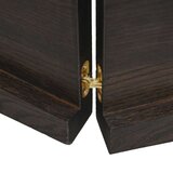 Stolna ploča tamnosmeđa 180 x 40 x (2-4) cm obrađena hrastovina | shoptok.hr