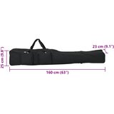  Torba za štap za pecanje tamnozelena 160 cm od tkanine Oxford | shoptok.hr