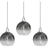  Luster na sajli MONTE 3xE27/60W/230V Ø 20 cm mat hrom | Eponuda.com