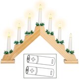 Springos® Ukrasni LED svijećnjak - Toplo Bijela | shoptok.hr