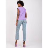 BASIC Feel Good T-shirt-RV-TS-4833.67P-purple | Shoptok.si